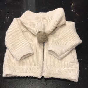 Gap toddler girl hooded sweater.